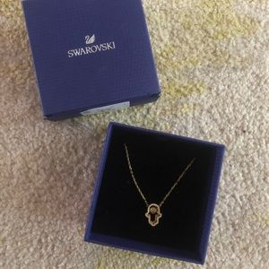 Swarovski Hamsa Necklace